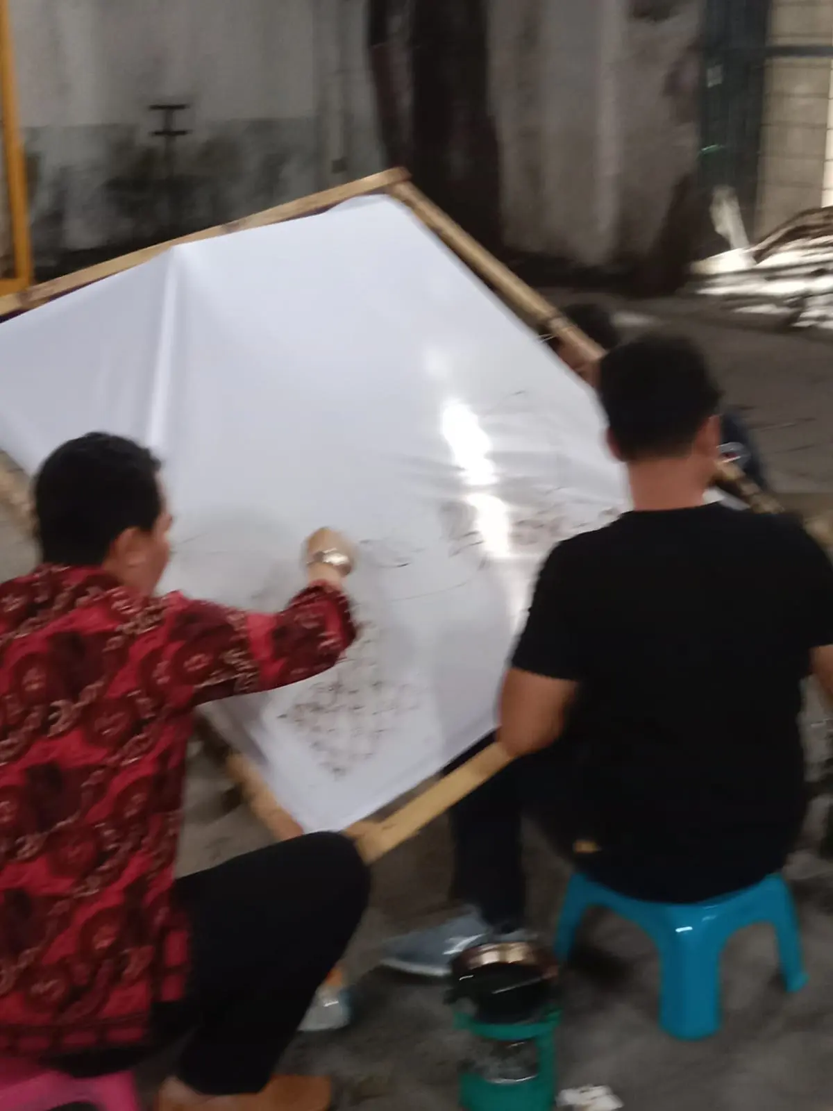 Pelatihan membatik mahasiswa UNIBA(28)